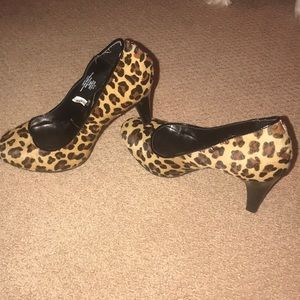 Cheetah heels